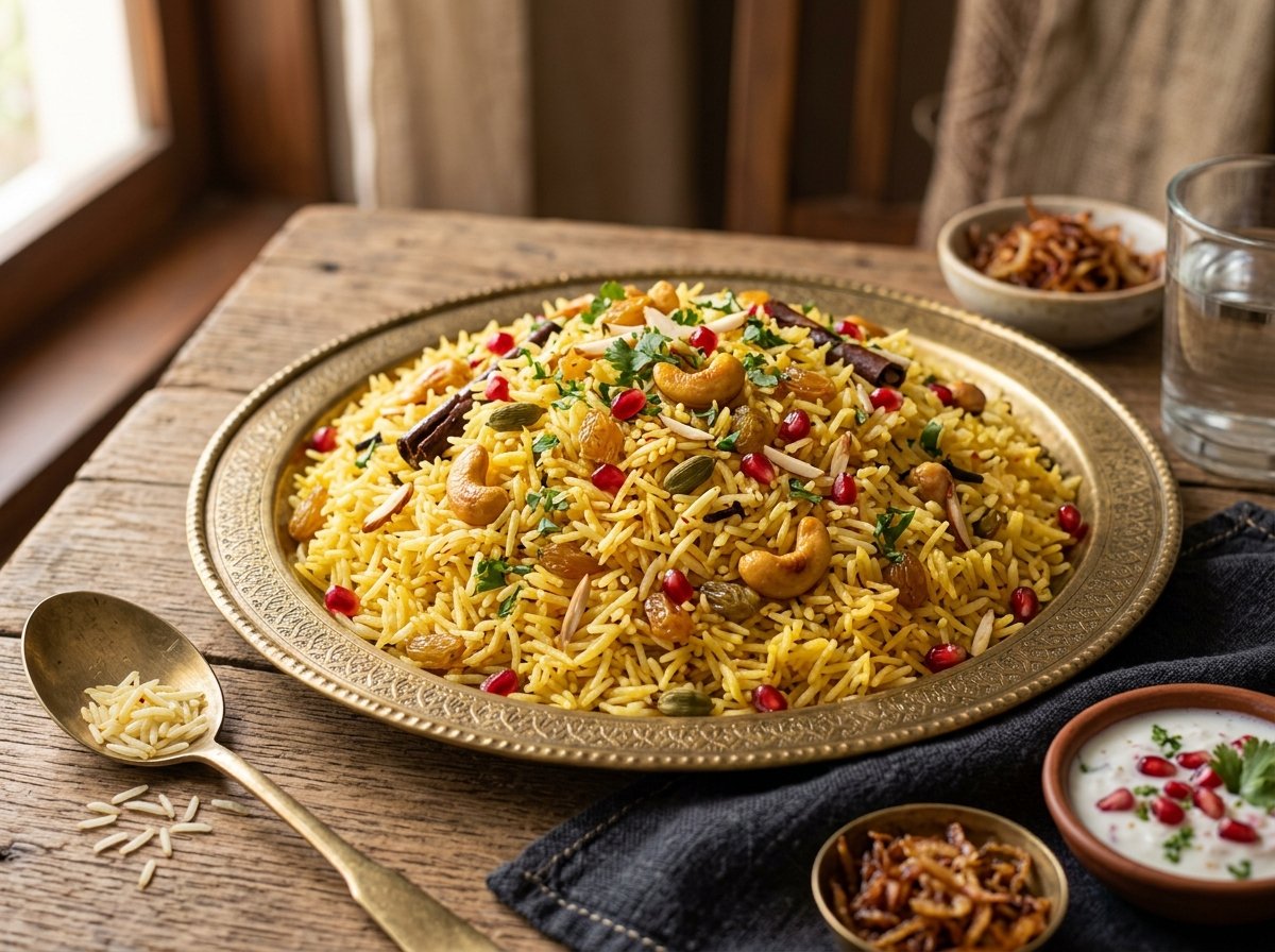 Shahi Saffron Pulao